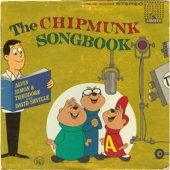 CHIPMUNK SONGBOOK LP VINYL Record Alvin & the Chipmunks - Picture 1 of 1